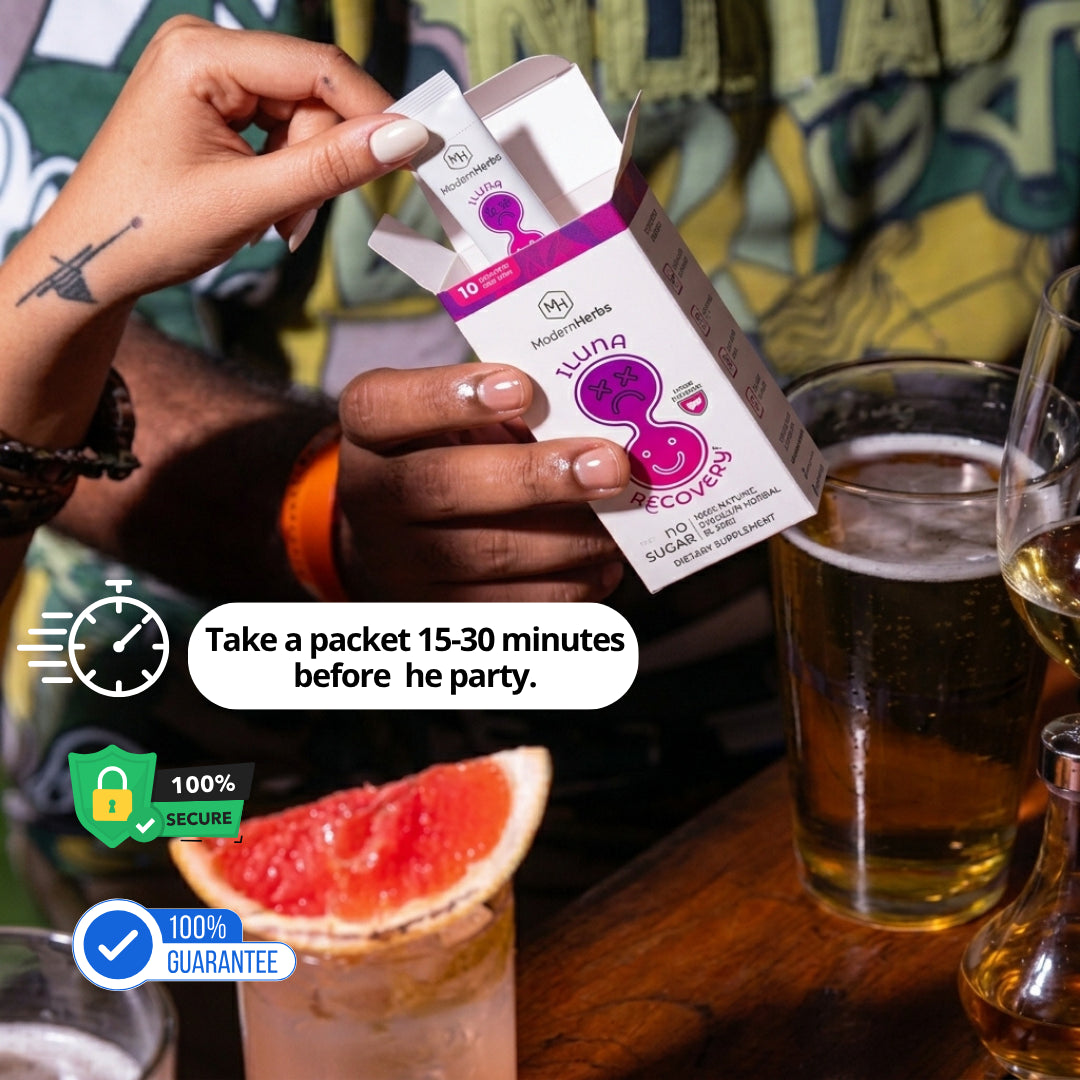 Take it Before Drinking. Wake up Ready for your Sunday.
